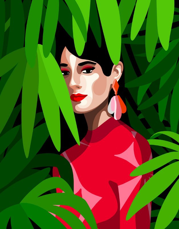 illustration-mathilde-cretier-green-and-red.jpg - Mathilde CRETIER | Virginie