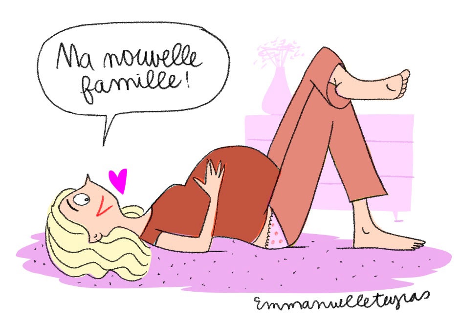 illustration-emmanuelle-teyras-enceinte.jpg - Emmanuelle TEYRAS | Virginie