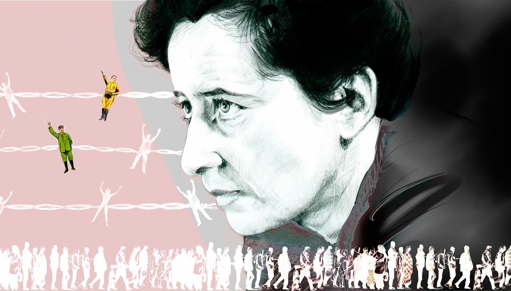 illustration-florence-wojtyczka-hannah-arendt.jpg - Florence WOJTYCZKA | Virginie