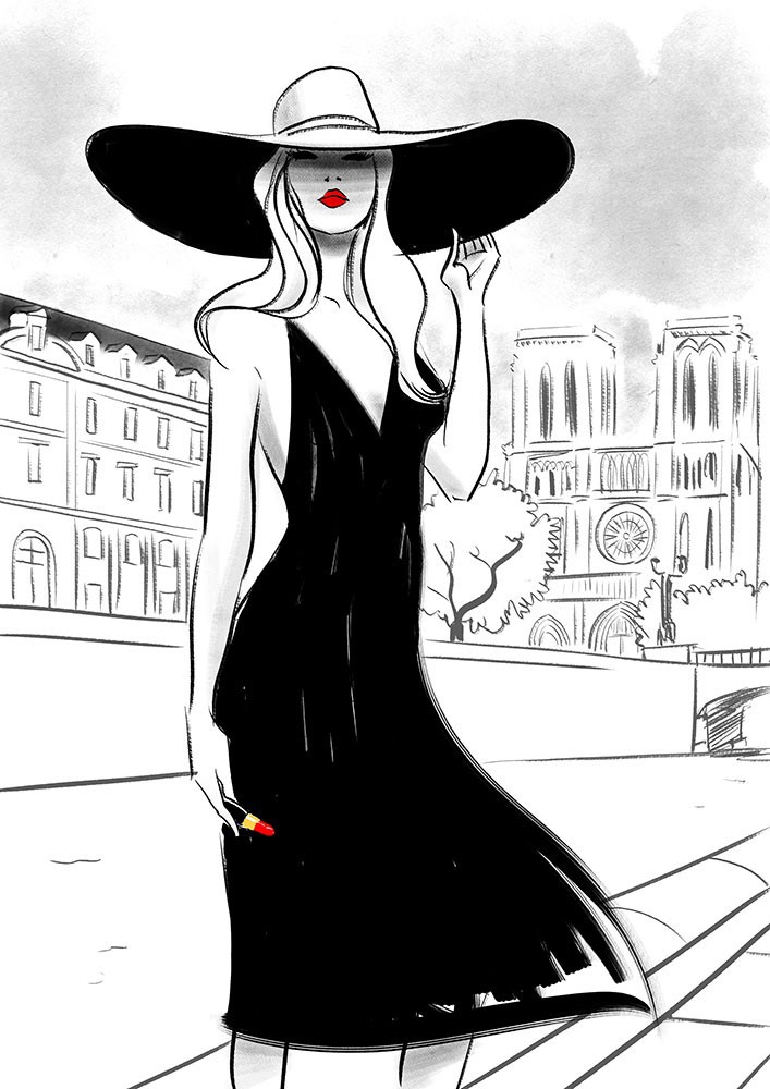 illustration-franckie-chapeau-paris.jpg - Franckie | Virginie