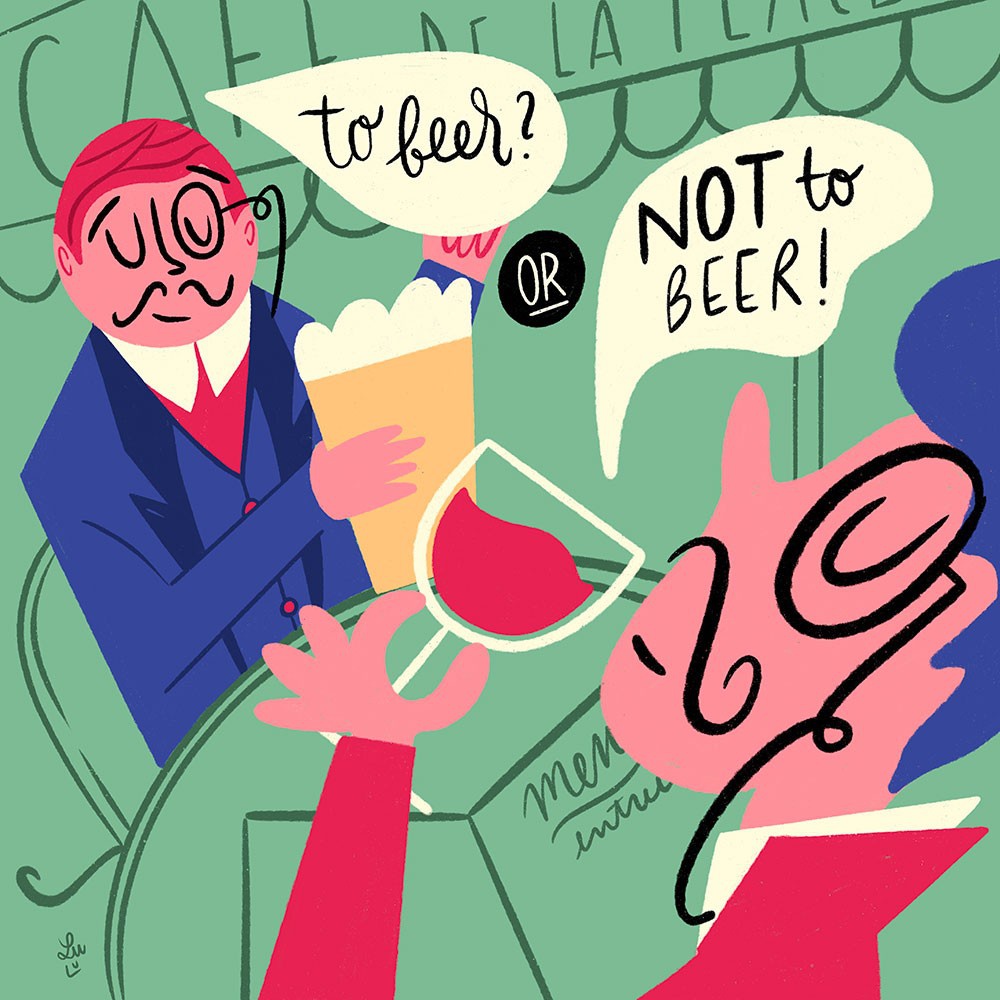 illustration-lulu-la-nantaise-beer.jpg - Lulu LA NANTAISE | Virginie