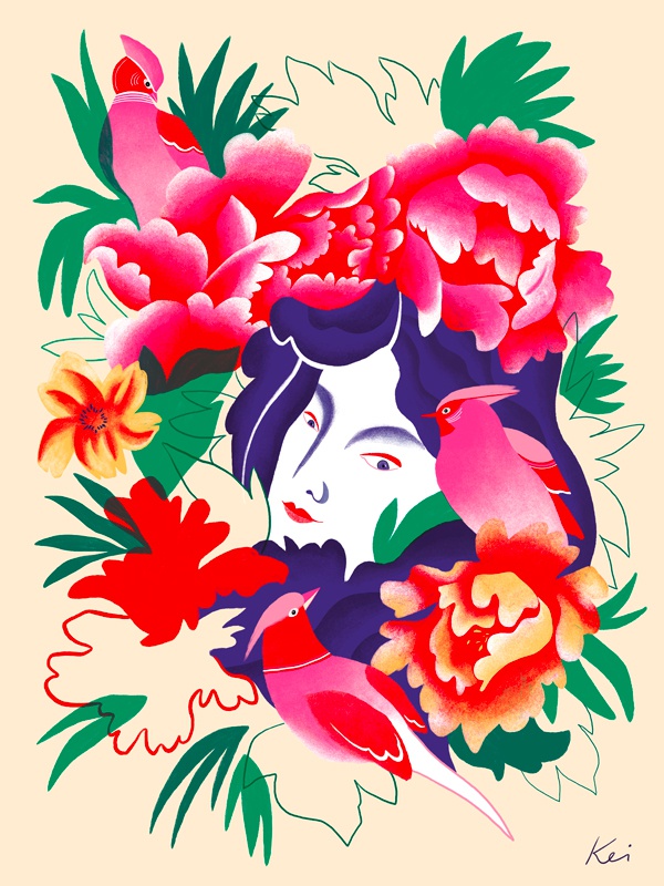 illustration-kei-lam-pivoine.jpg - Kei LAM | Virginie