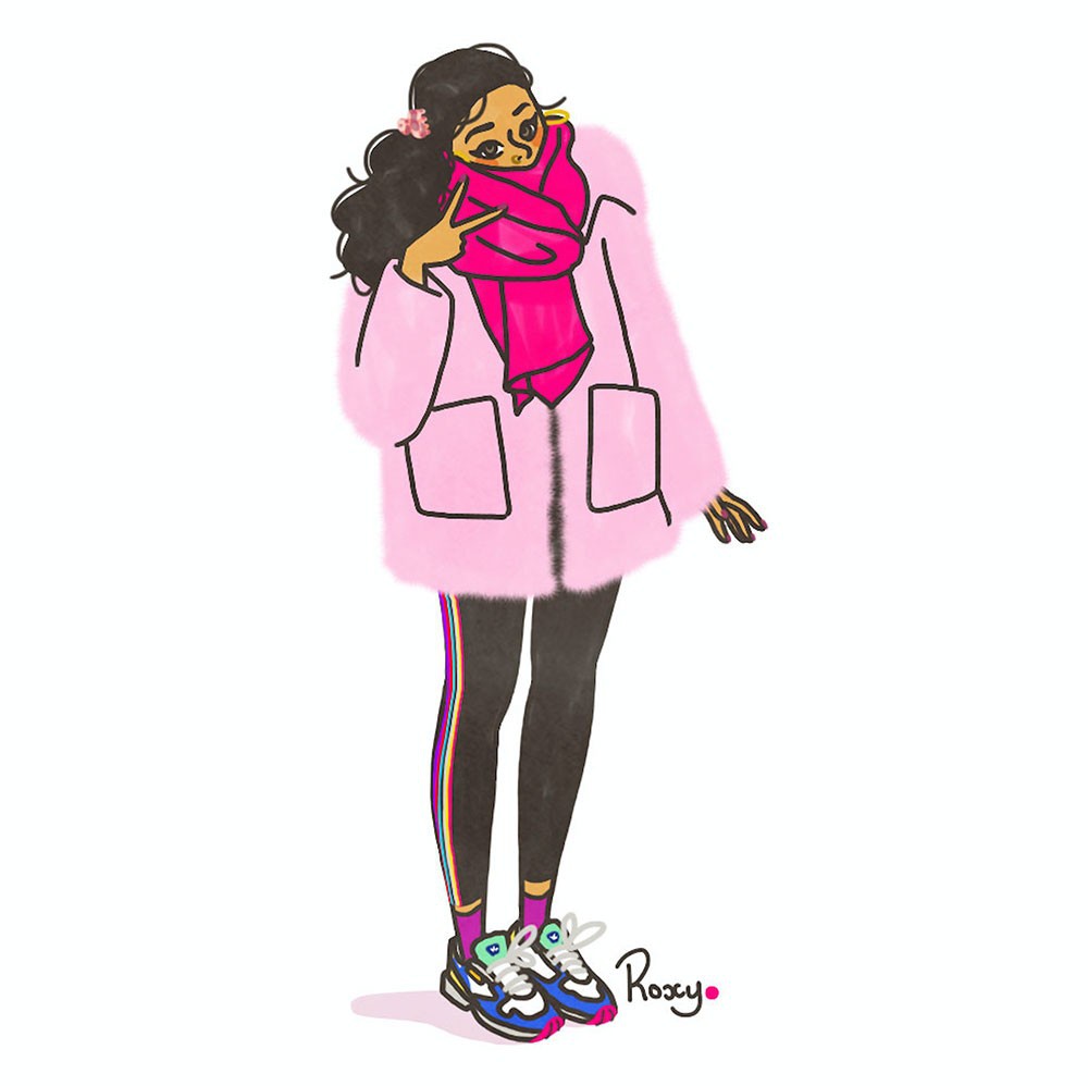 illustration-roxy-lapassade-pink-winter-girl.jpg - Roxy LAPASSADE | Virginie