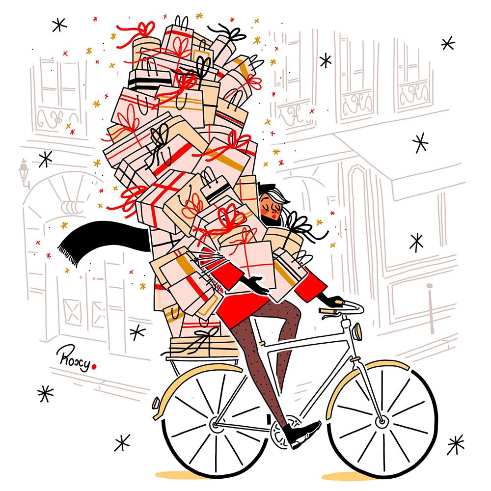 illustration-roxy-lapassade-shopping-noel.jpg - Roxy LAPASSADE | Virginie