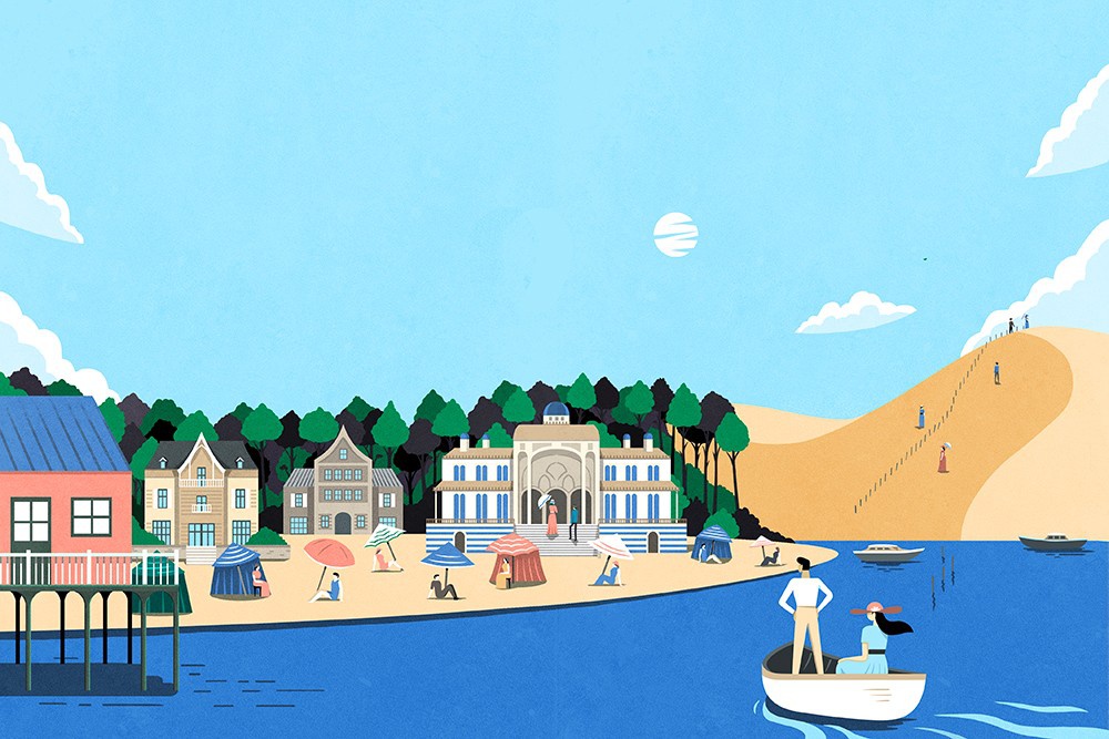 illustration-mikael-moune-arcachon.jpg - Mikal MOUNE | Virginie