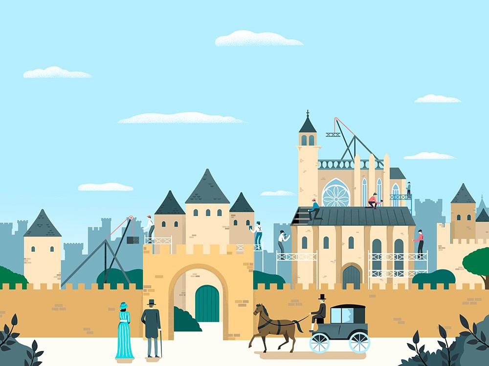 illustration-mikael-moune-carcassonne.jpg - Mikal MOUNE | Virginie