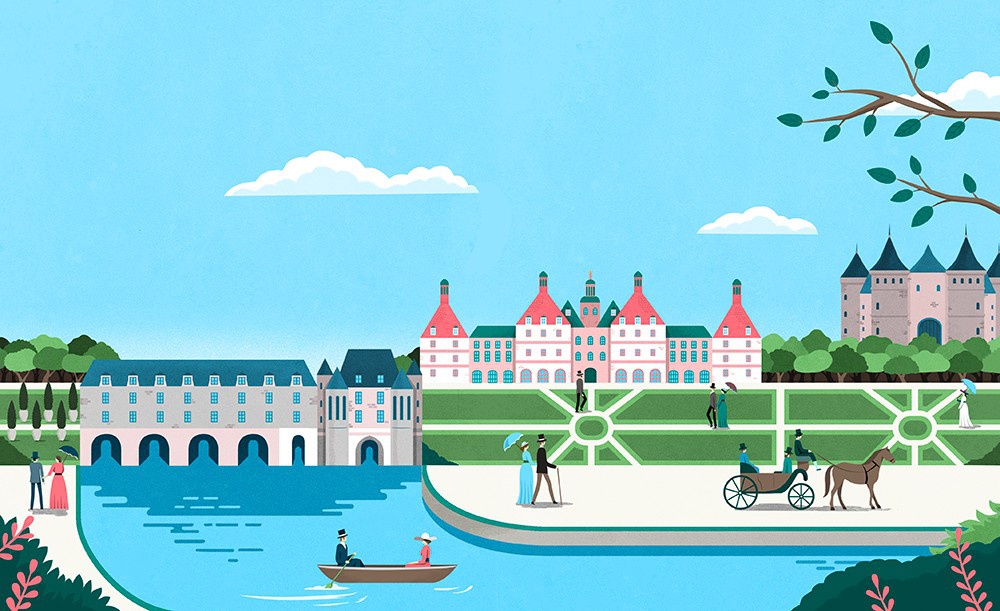 illustration-mikael-moune-chenonceau.jpg - Mikal MOUNE | Virginie