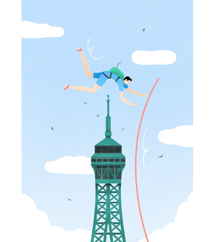 illustration-mikael-moune-eiffel-perche.jpg - Mikal MOUNE | Virginie