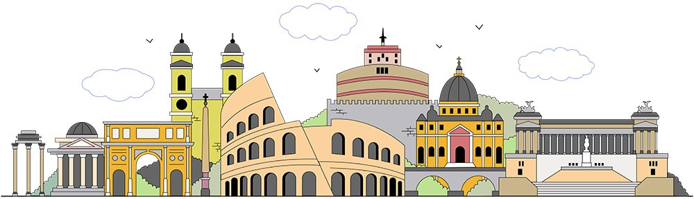 illustration-mikael-moune-ville-rome.jpg - Mikal MOUNE | Virginie