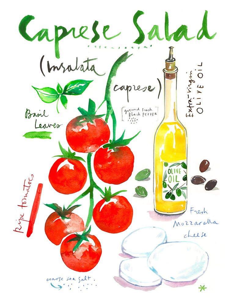 illustration-lucile-prache-caprese-salad.jpg - Lucile PRACHE | Virginie